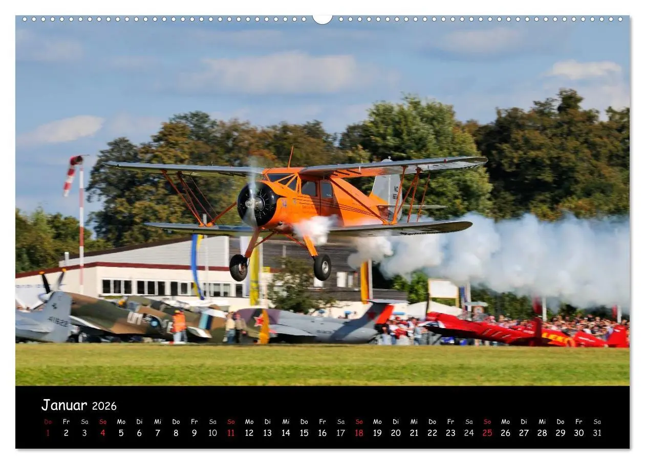 Bild: 9783516180572 | Doppeldecker - Veteranen der Lüfte (Wandkalender 2026 DIN A2 quer),...