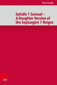 Cover: 9783525540572 | Sahidic 1 Samuel - A Daughter Version of the Septuagint 1 Reigns