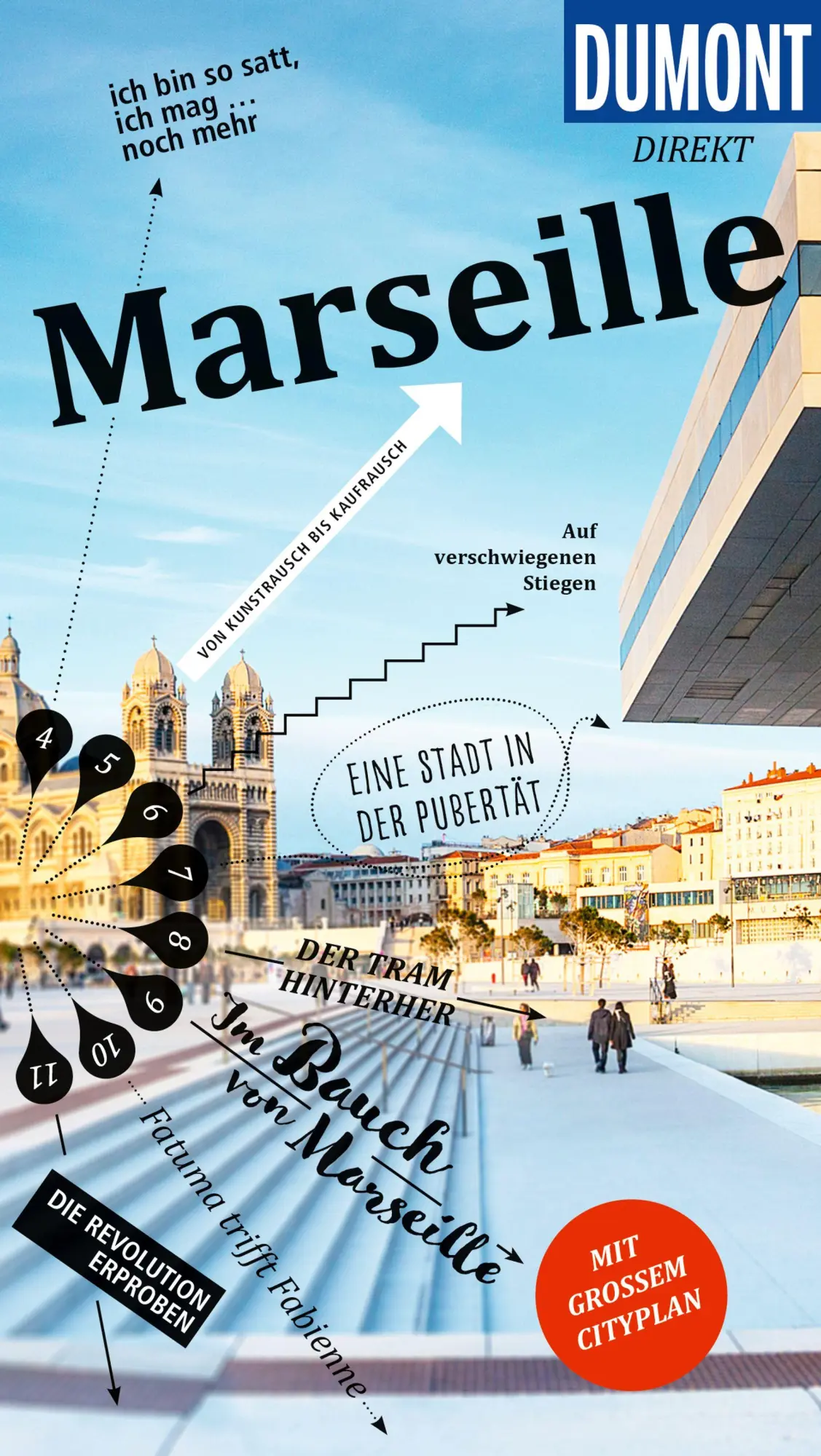 Cover: 9783616000572 | DUMONT direkt Reiseführer Marseille | Mit großem Cityplan | Simon