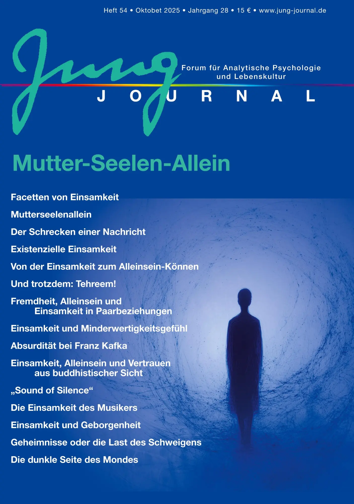 Cover: 9783956120572 | Jung Journal Heft 54: Einsamkeit | Lutz Müller (u. a.) | Taschenbuch