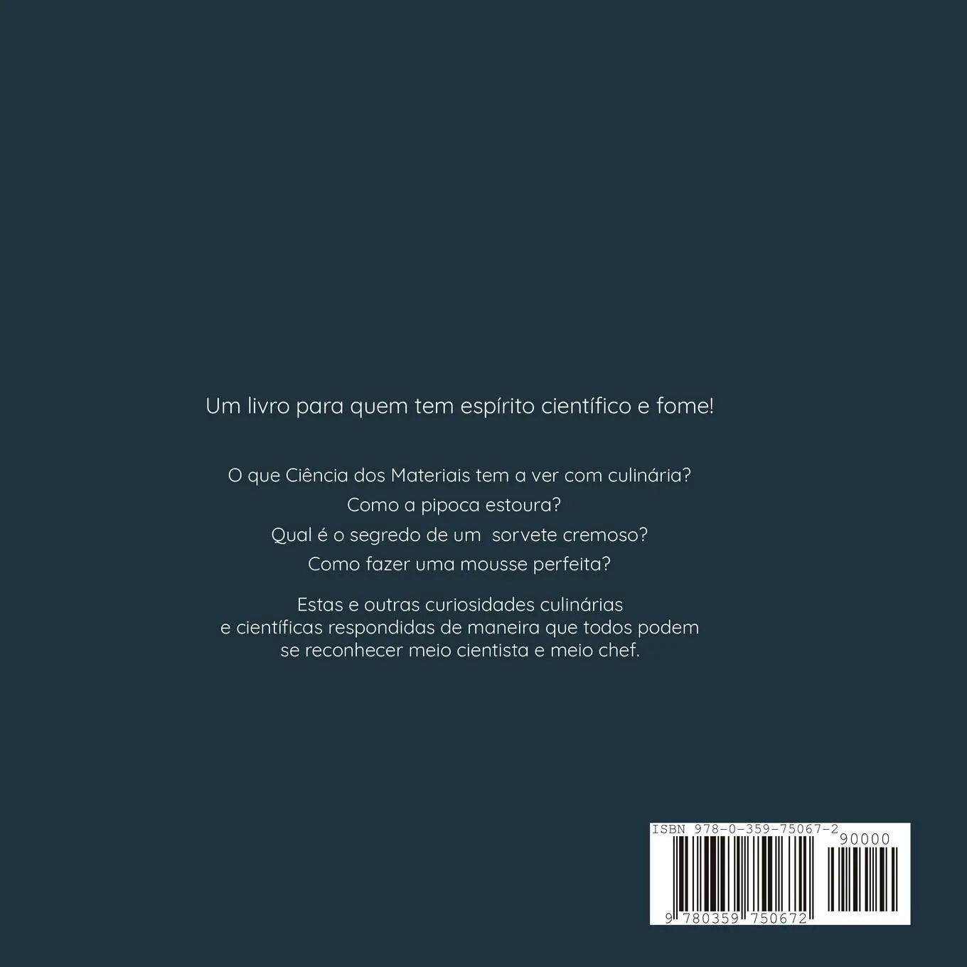 Rückseite: 9780359750672 | Saborosamente Científico | Annelise Kopp Alves | Taschenbuch | 2019