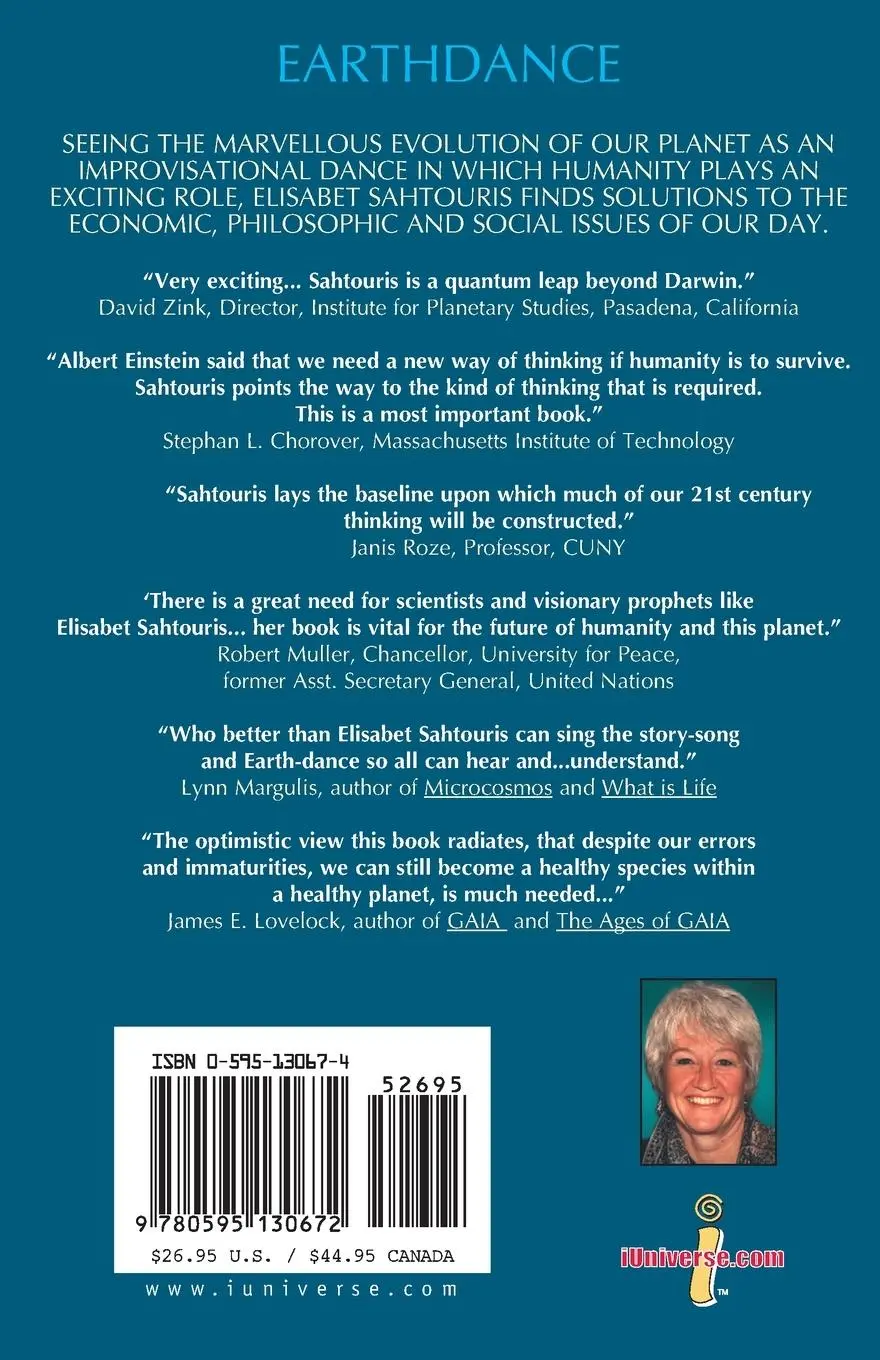Rückseite: 9780595130672 | EarthDance | Living Systems in Evolution | Elisabet Sahtouris | Buch