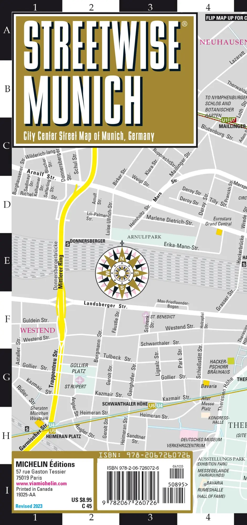 Cover: 9782067260672 | Streetwise Edinburgh Map - Laminated City Center Street Map of...