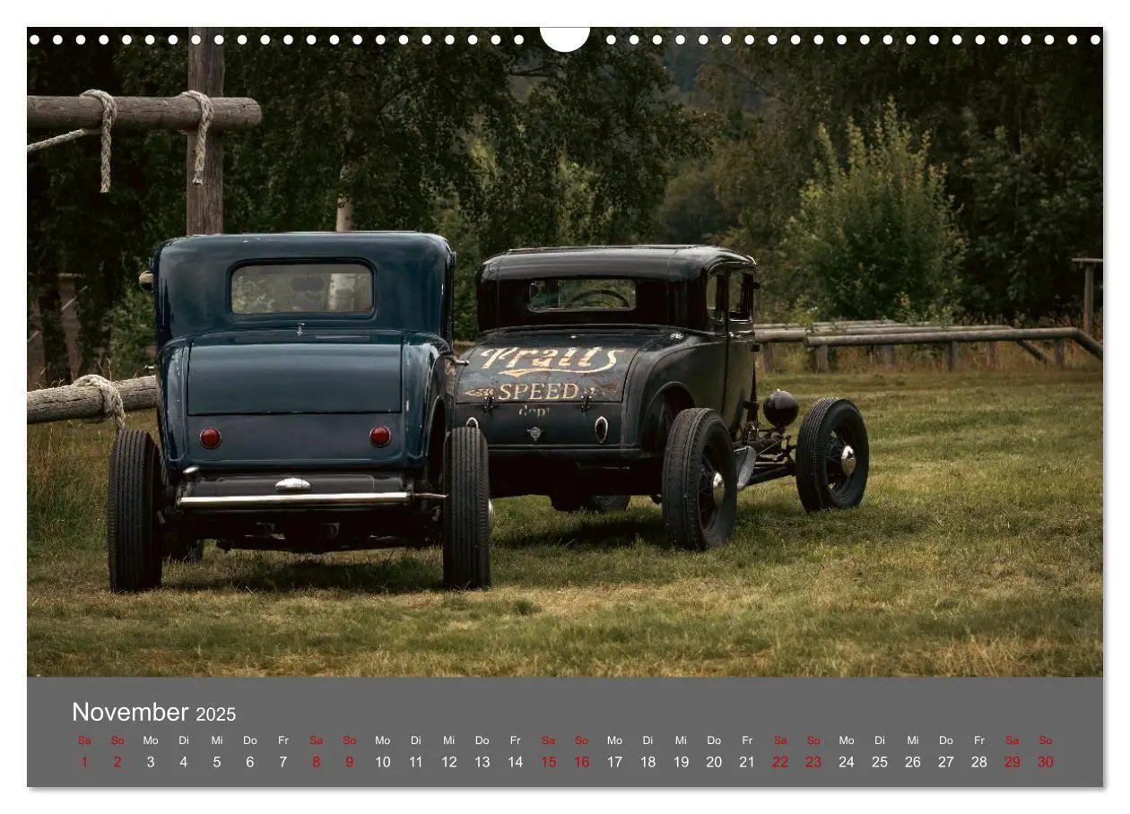 Bild: 9783457220672 | HOT RODS - V8 aus Leidenschaft 2025 (Wandkalender 2025 DIN A3...