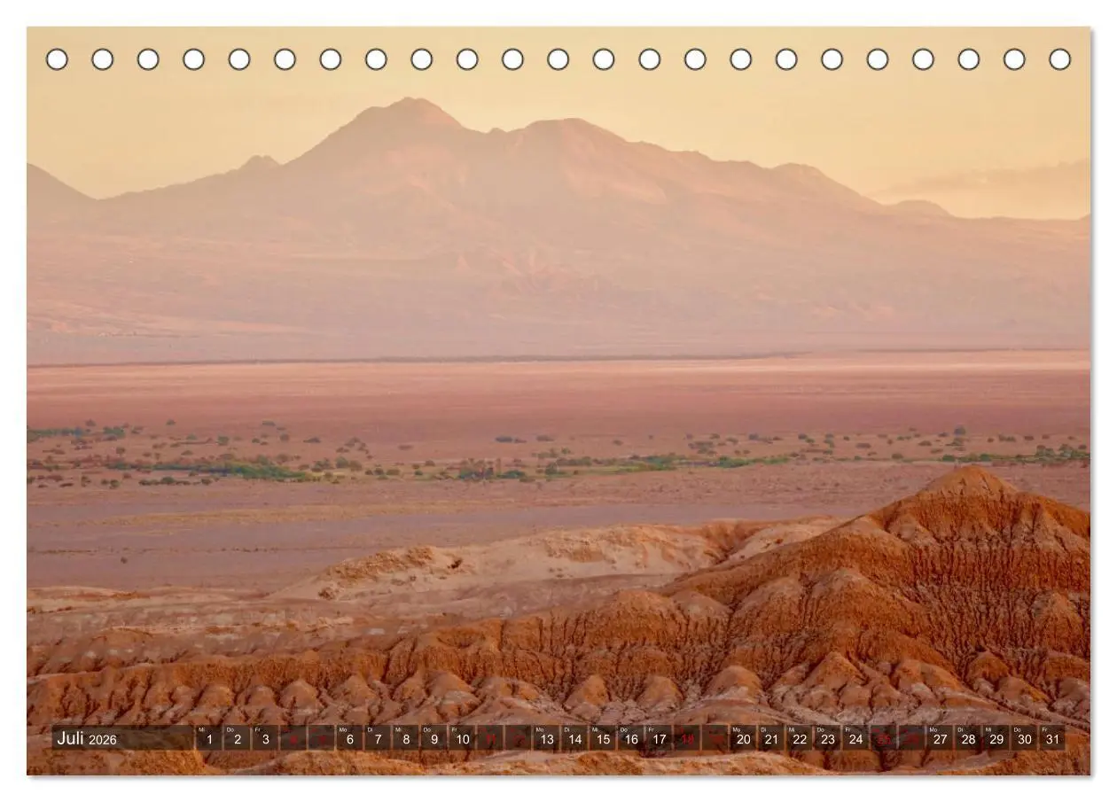 Bild: 9783457840672 | Peru Bolivien Chile (Tischkalender 2026 DIN A5 quer), CALVENDO...