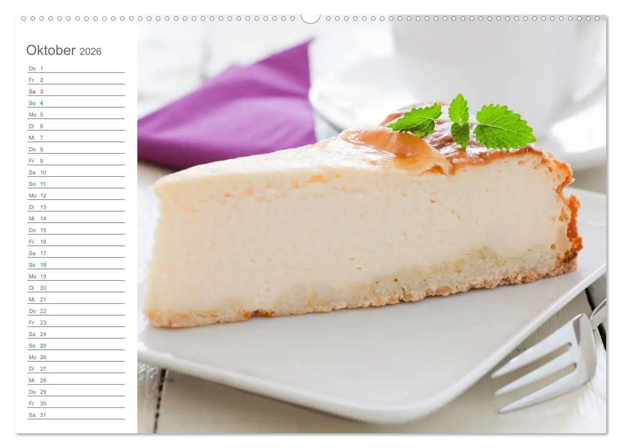 Bild: 9783516170672 | Mhhh ... Kuchenzeit Mein Küchenplaner (hochwertiger Premium...