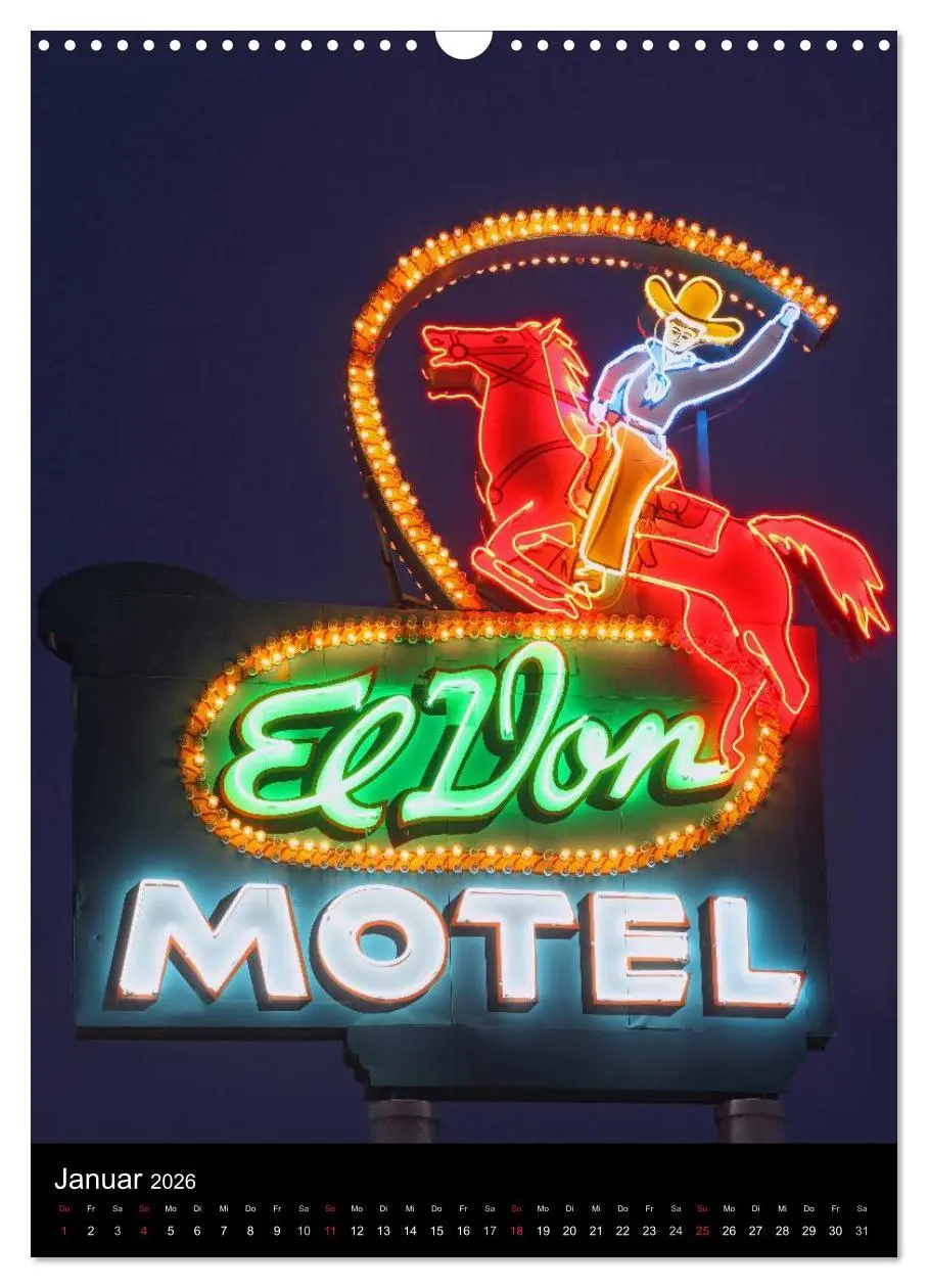 Bild: 9783516480672 | Route 66 (Wandkalender 2026 DIN A3 hoch), CALVENDO Monatskalender