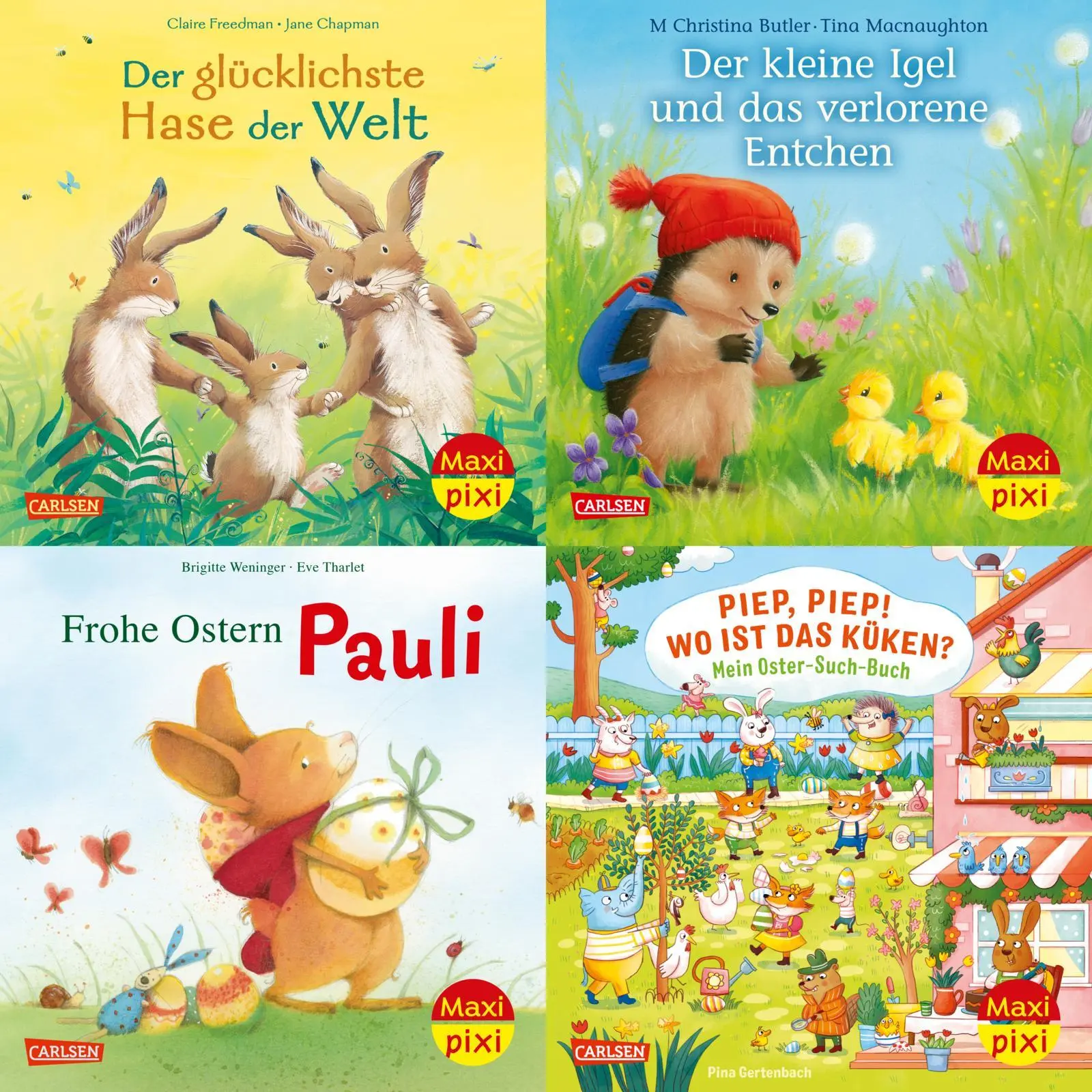Cover: 9783551030672 | Maxi-Pixi-4er-Set 102: Endlich Frühling! (4x1 Exemplar) | diverse