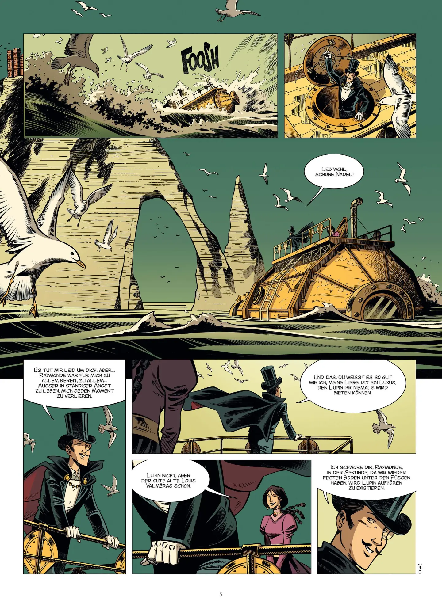 Bild: 9783689500672 | Arsène Lupin gegen Sherlock Holmes (Graphic Novel) | Leblanc (u. a.)
