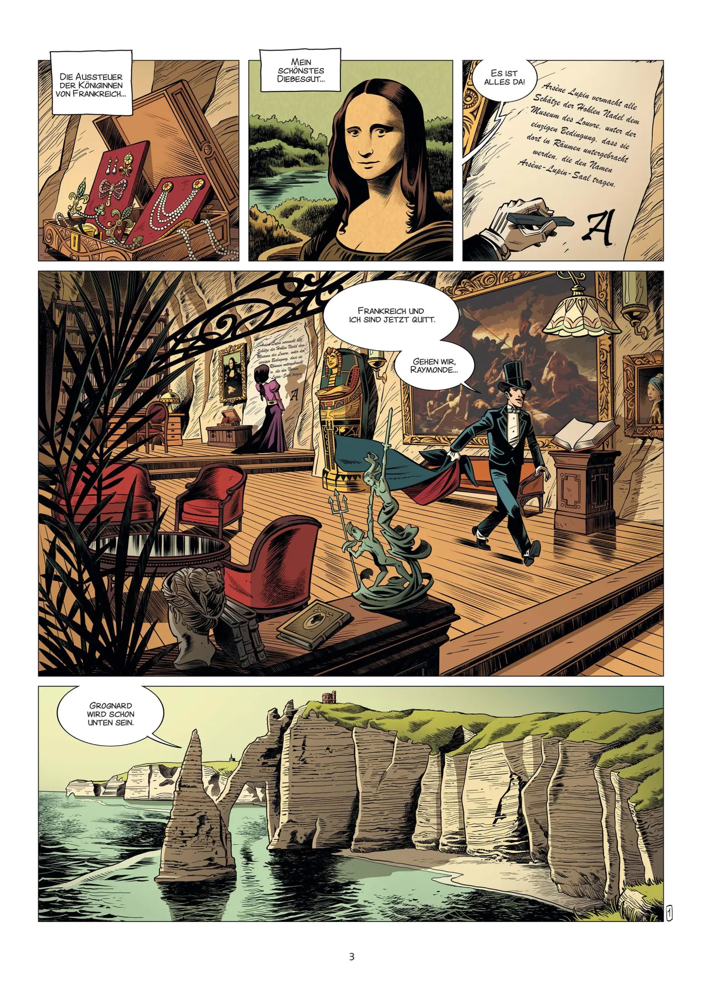 Bild: 9783689500672 | Arsène Lupin gegen Sherlock Holmes (Graphic Novel) | Leblanc (u. a.)