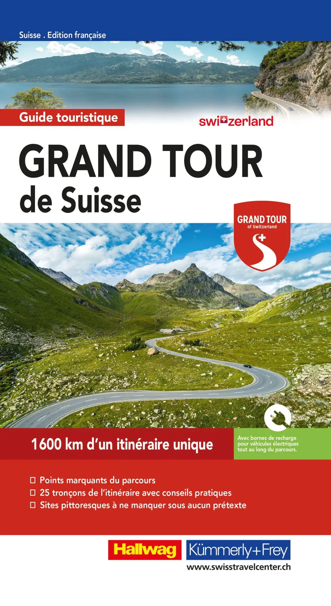 Cover: 9783828330672 | Hallwag Reiseführer Grand Tour de Suisse, französische Ausgabe | Buch