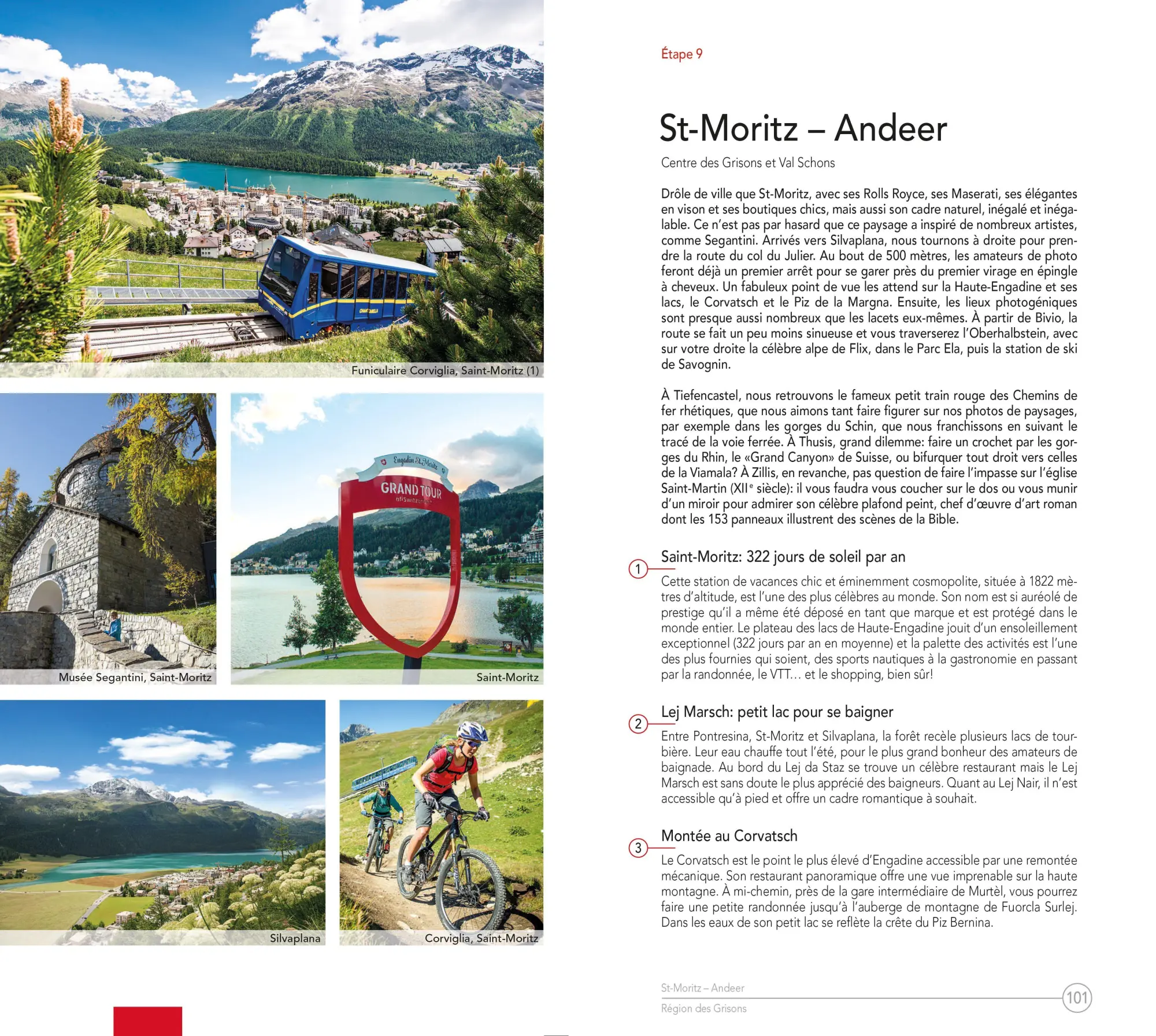 Bild: 9783828330672 | Hallwag Reiseführer Grand Tour de Suisse, französische Ausgabe | Buch