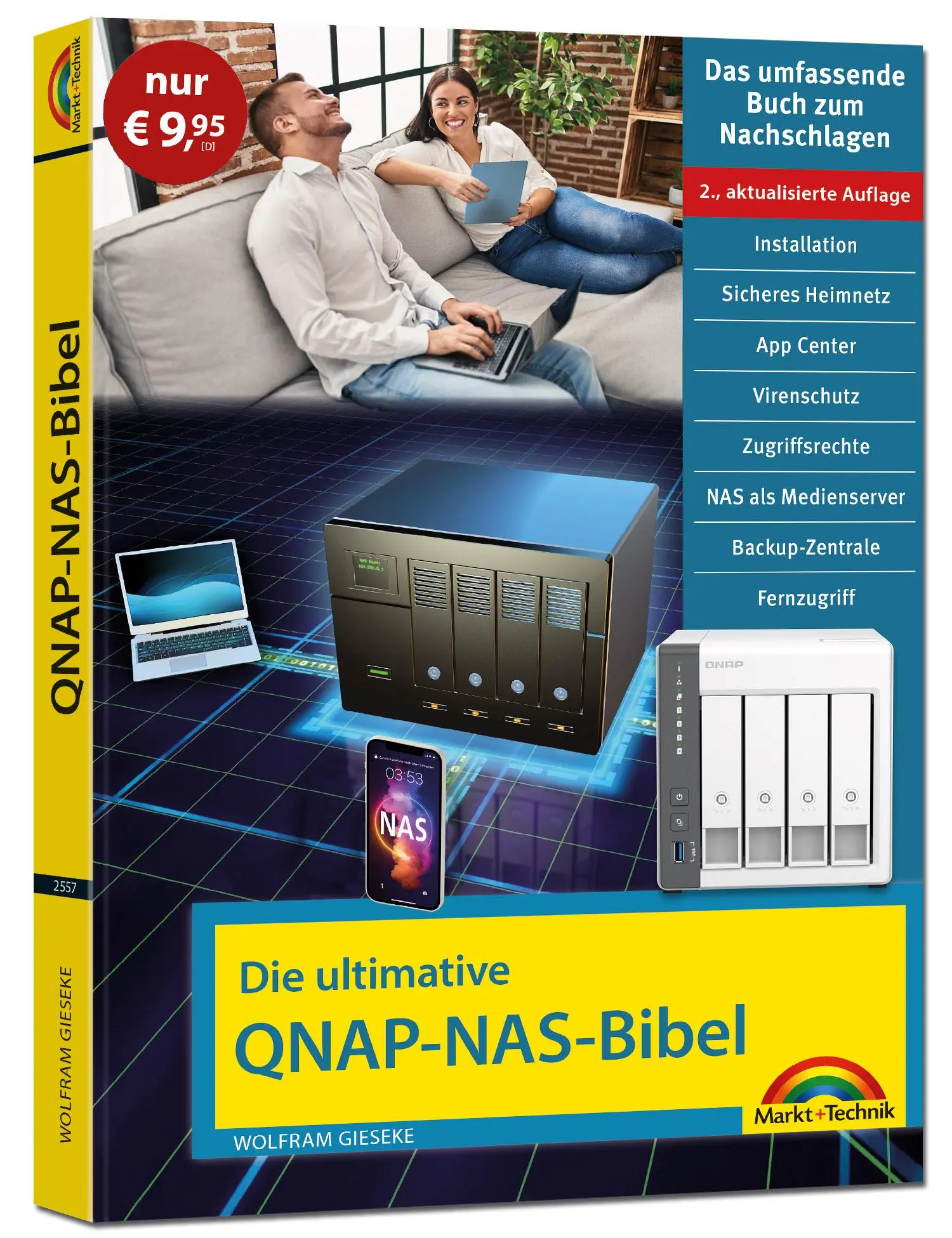 Cover: 9783988100672 | Die ultimative QNAP NAS Bibel - Sonderauflage | Wolfram Gieseke | Buch