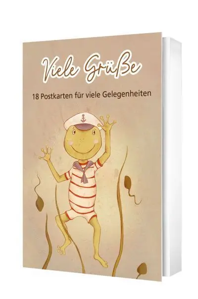 Cover: 4029856840772 | Viele Grüße - Postkartenset | 18 Postkarten für viele Gelegenheiten