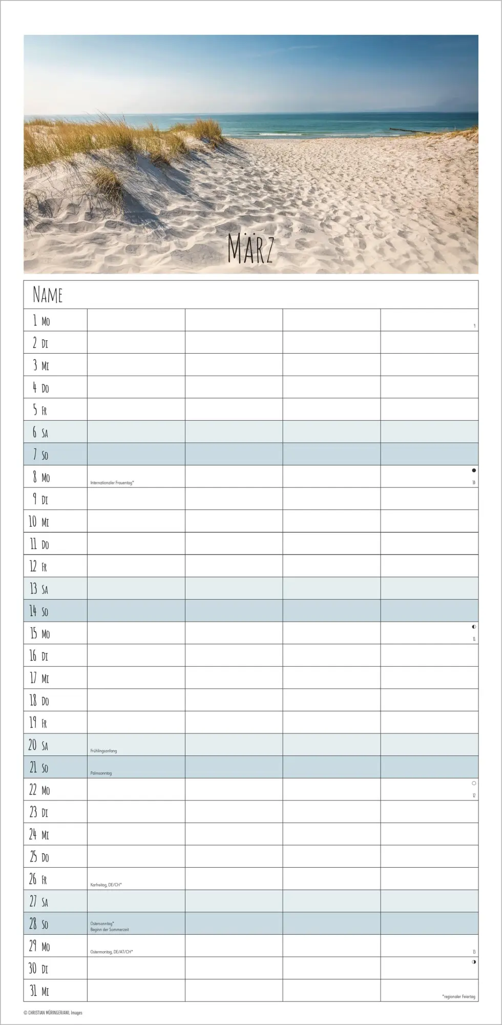 Bild: 4069095010772 | Seeblicke 2027 | Neumann Verlage GmbH &amp; Co KG | Kalender | Ringheftung