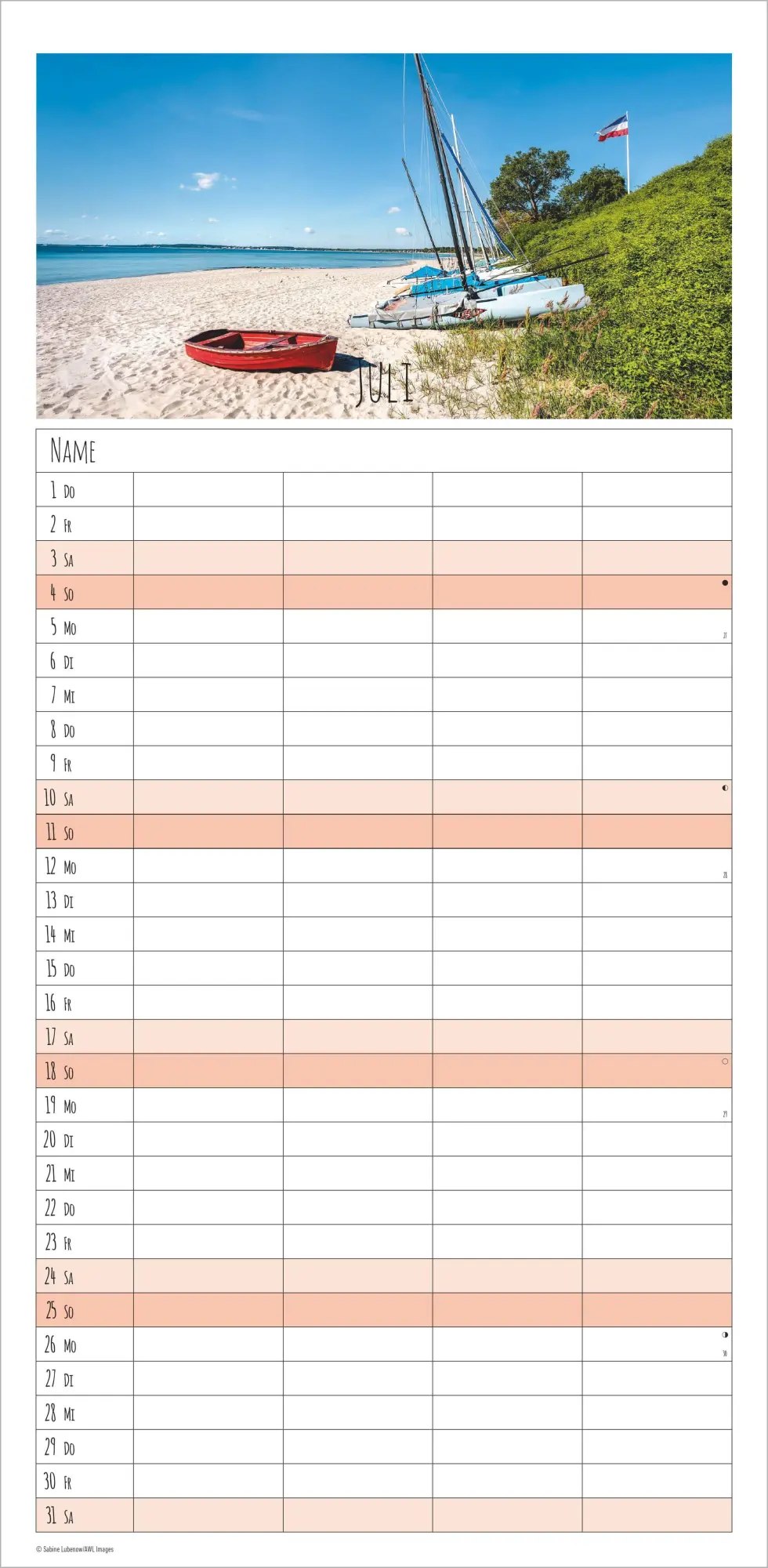 Bild: 4069095010772 | Seeblicke 2027 | Neumann Verlage GmbH &amp; Co KG | Kalender | Ringheftung