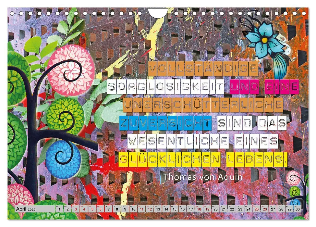Bild: 9783457380772 | Optimisten leben länger (Wandkalender 2026 DIN A4 quer), CALVENDO...