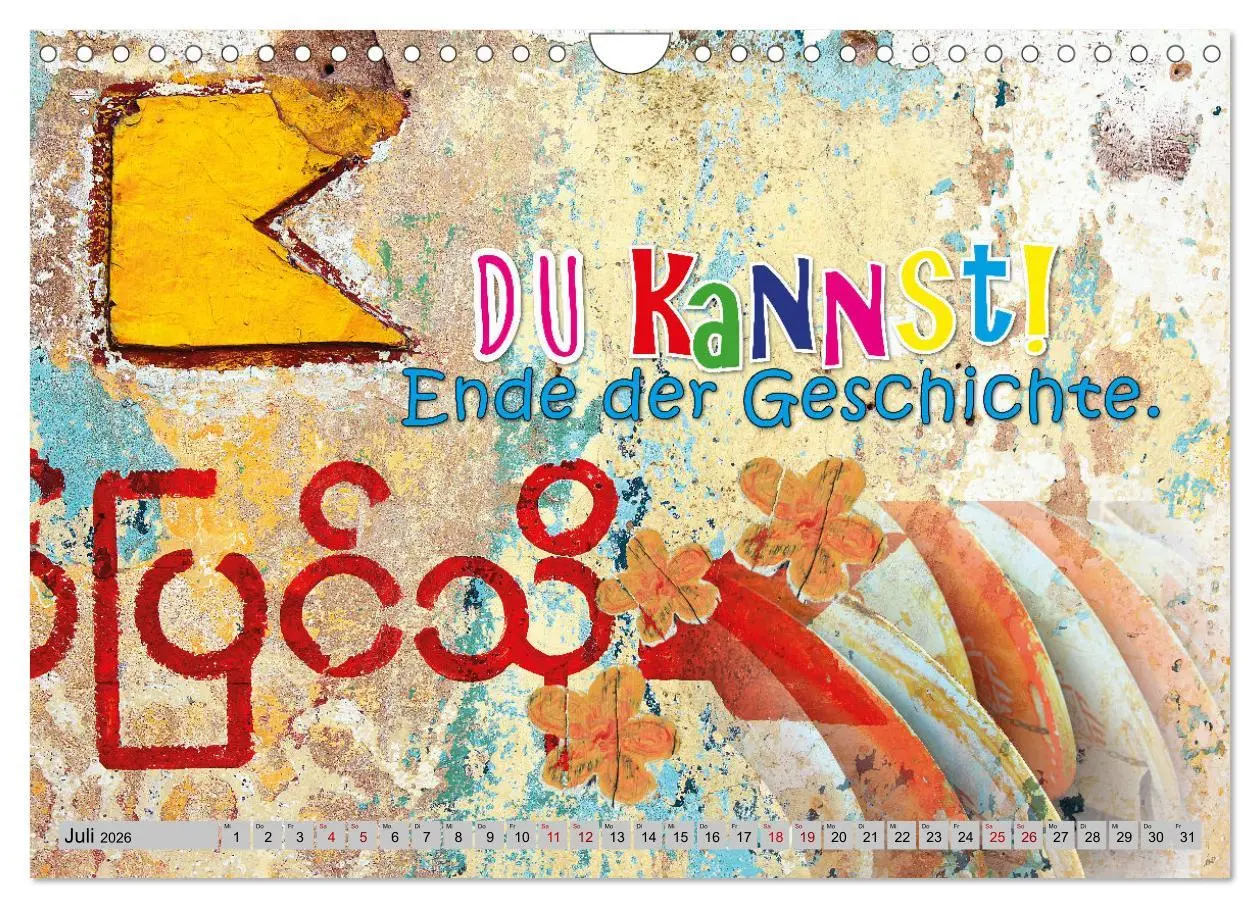 Bild: 9783457380772 | Optimisten leben länger (Wandkalender 2026 DIN A4 quer), CALVENDO...