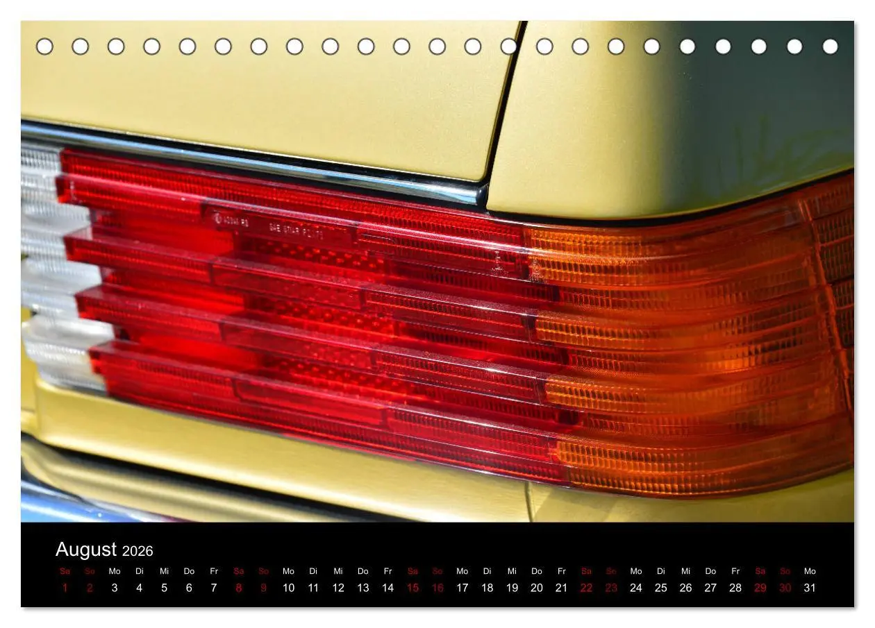 Bild: 9783457900772 | Mercedes SL W107 - zeitlose Eleganz (Tischkalender 2026 DIN A5...