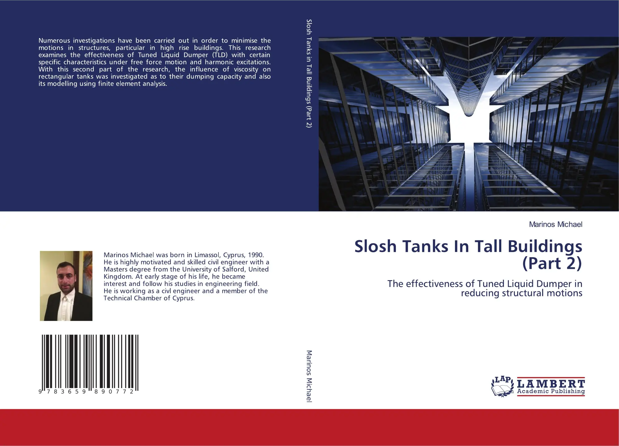 Cover: 9783659890772 | Slosh Tanks In Tall Buildings (Part 2) | Marinos Michael | Taschenbuch