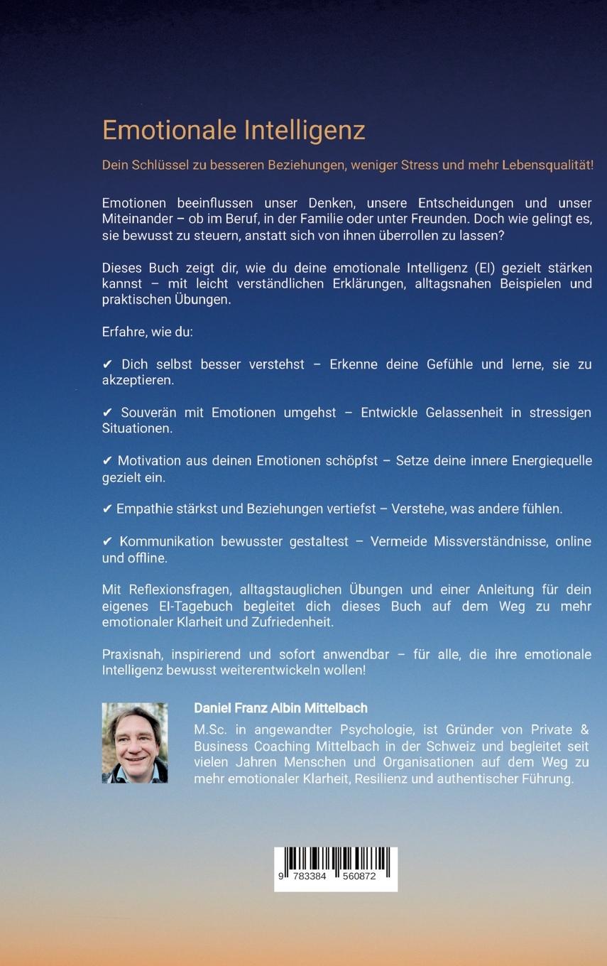 Rückseite: 9783384560872 | Emotionale Intelligenz leicht gemacht | Ein Praxisbuch für den Alltag