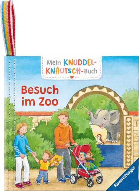 Cover: 9783473420872 | Mein Knuddel-Knautsch-Buch - Besuch im Zoo | Friederike Kunze | Buch