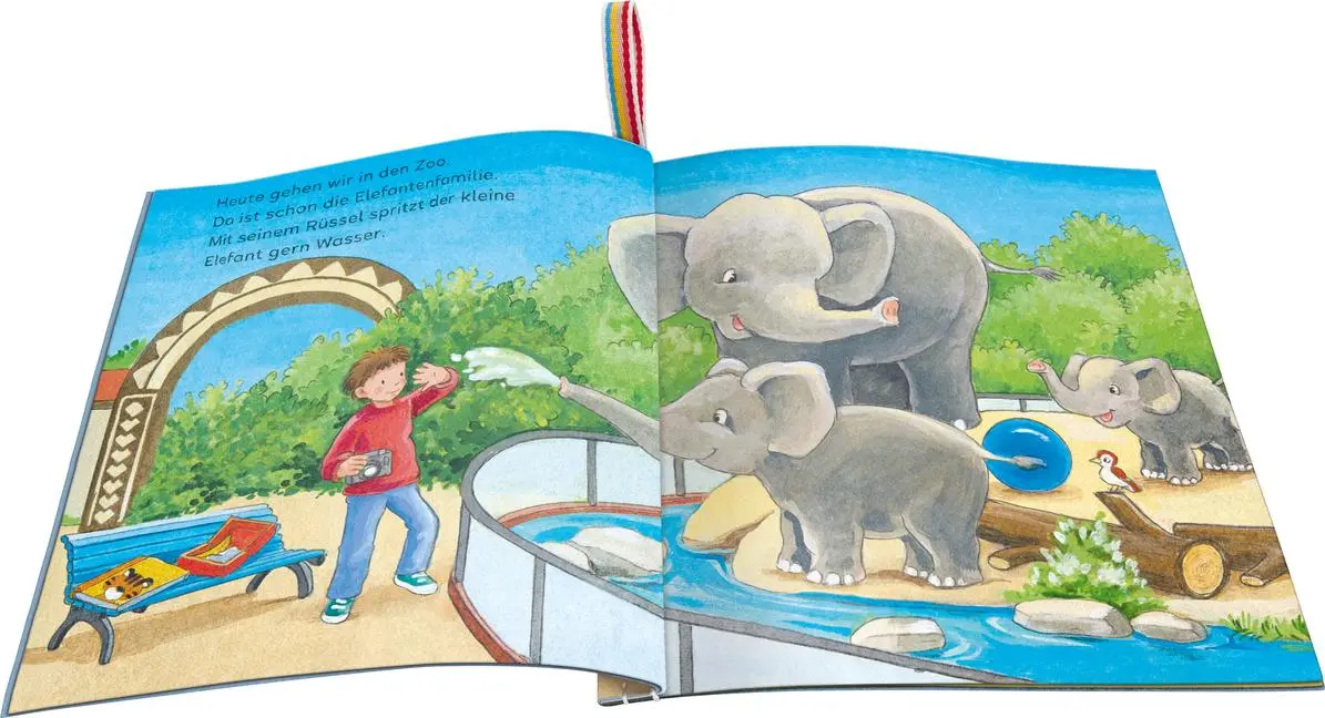 Bild: 9783473420872 | Mein Knuddel-Knautsch-Buch - Besuch im Zoo | Friederike Kunze | Buch