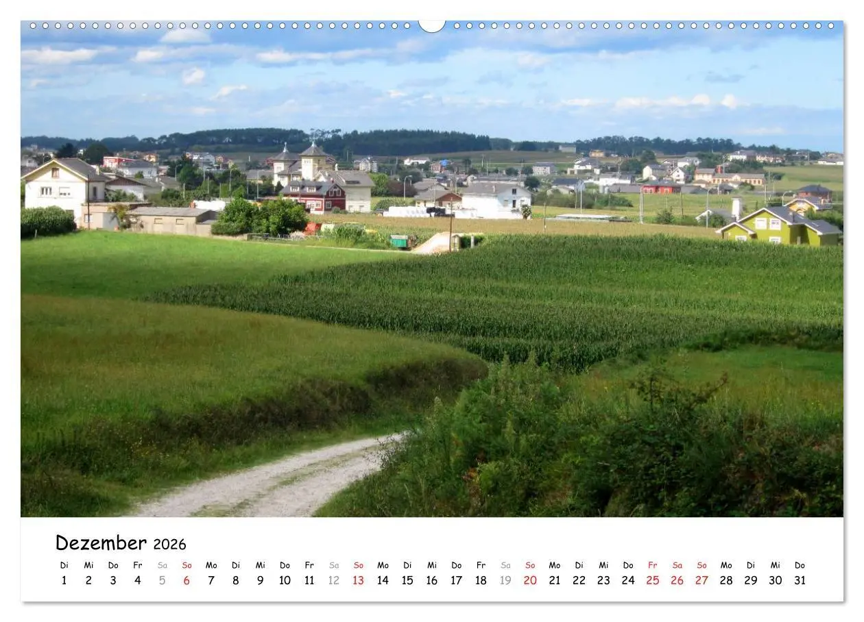 Bild: 9783516080872 | Camino del norte - Küstenweg (Wandkalender 2026 DIN A2 quer),...