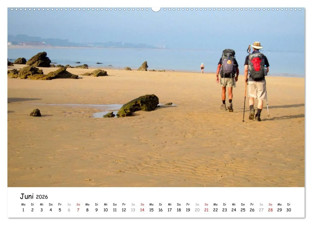 Bild: 9783516080872 | Camino del norte - Küstenweg (Wandkalender 2026 DIN A2 quer),...