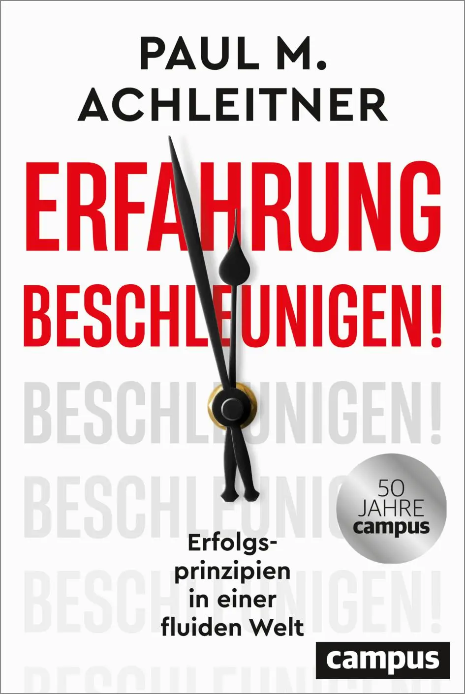 Cover: 9783593520872 | Erfahrung beschleunigen! | Erfolgsprinzipien in einer fluiden Welt
