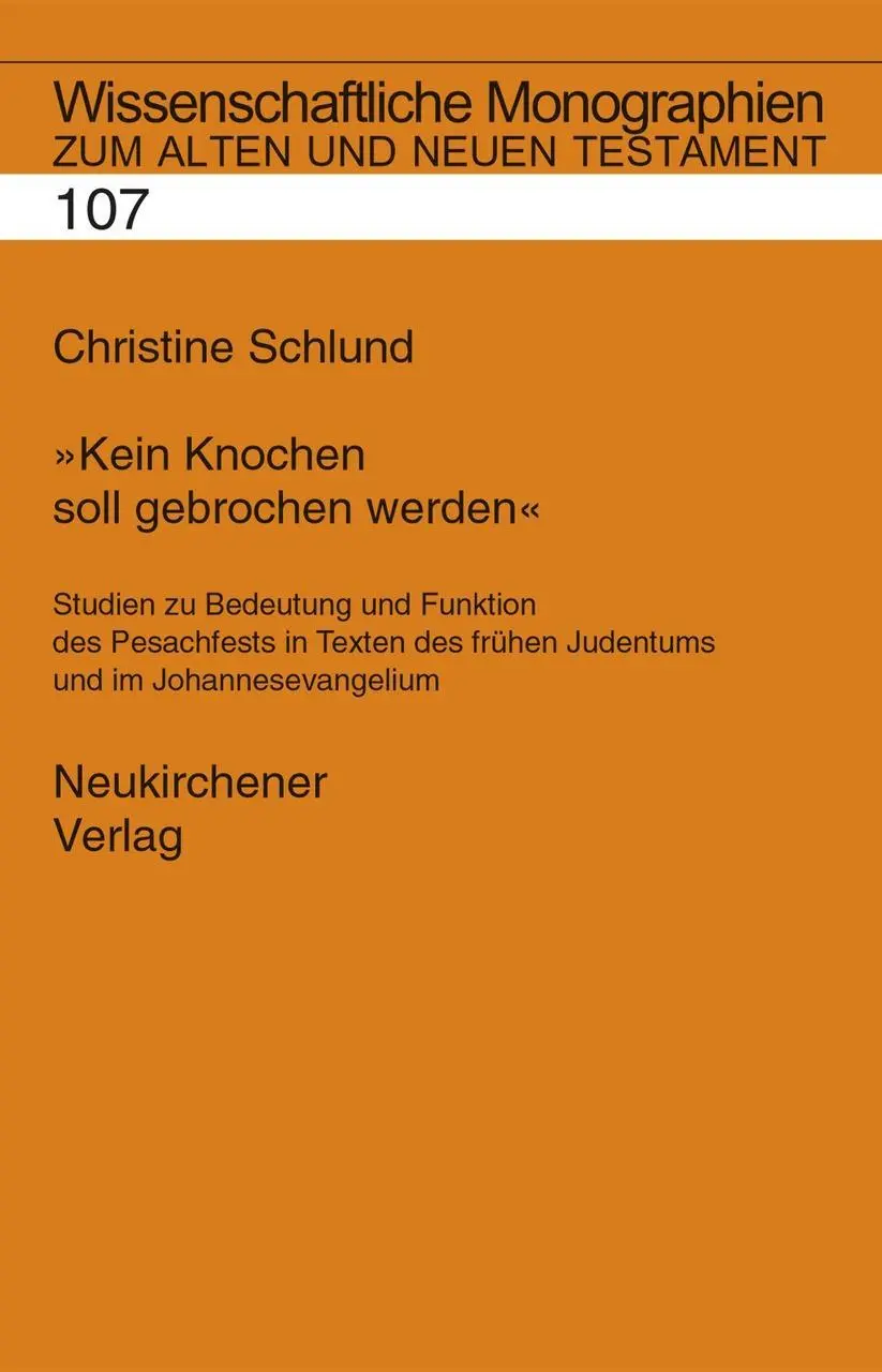 Cover: 9783788720872 | Kein Knochen soll gebrochen werden | Christine Schlund | Buch | 254 S.