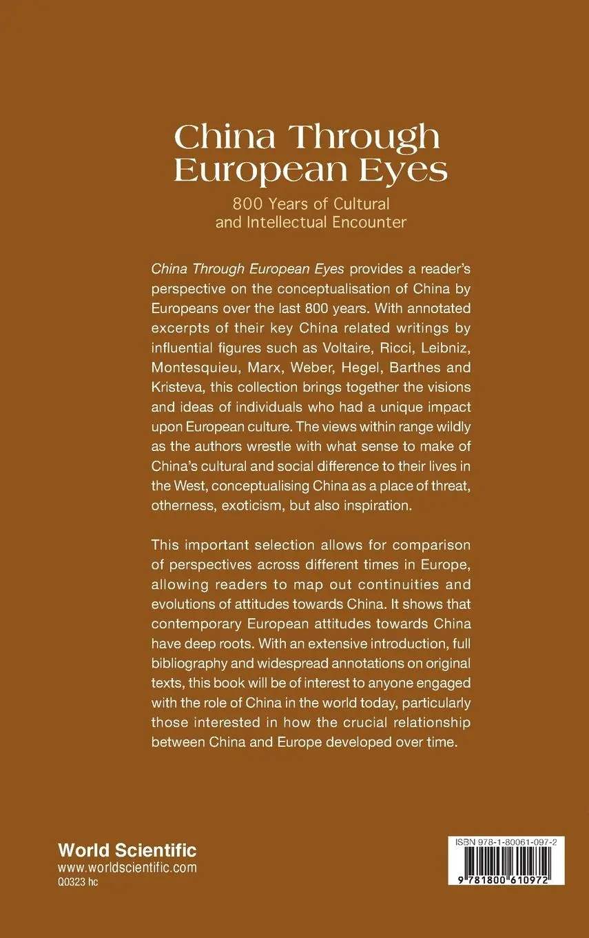 Rückseite: 9781800610972 | CHINA THROUGH EUROPEAN EYES | Kerry Brown | Buch | Gebunden | Englisch