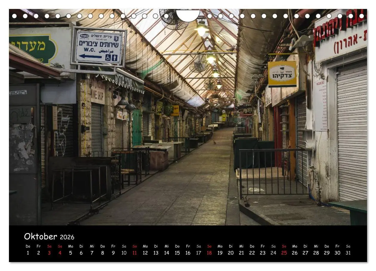 Bild: 9783516070972 | Israel - eindrucksvoll, anders, schön! (Wandkalender 2026 DIN A4...