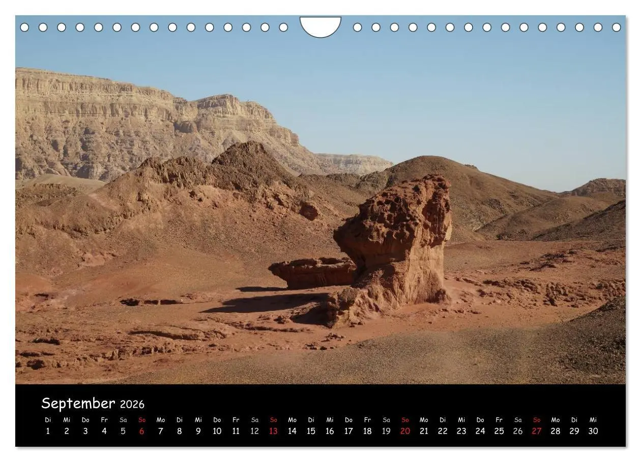 Bild: 9783516070972 | Israel - eindrucksvoll, anders, schön! (Wandkalender 2026 DIN A4...