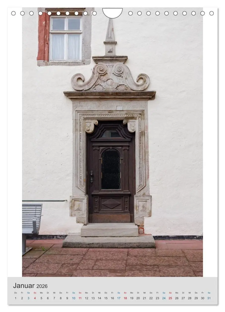 Bild: 9783516690972 | Bad Hersfelder Türen (Wandkalender 2026 DIN A4 hoch), CALVENDO...