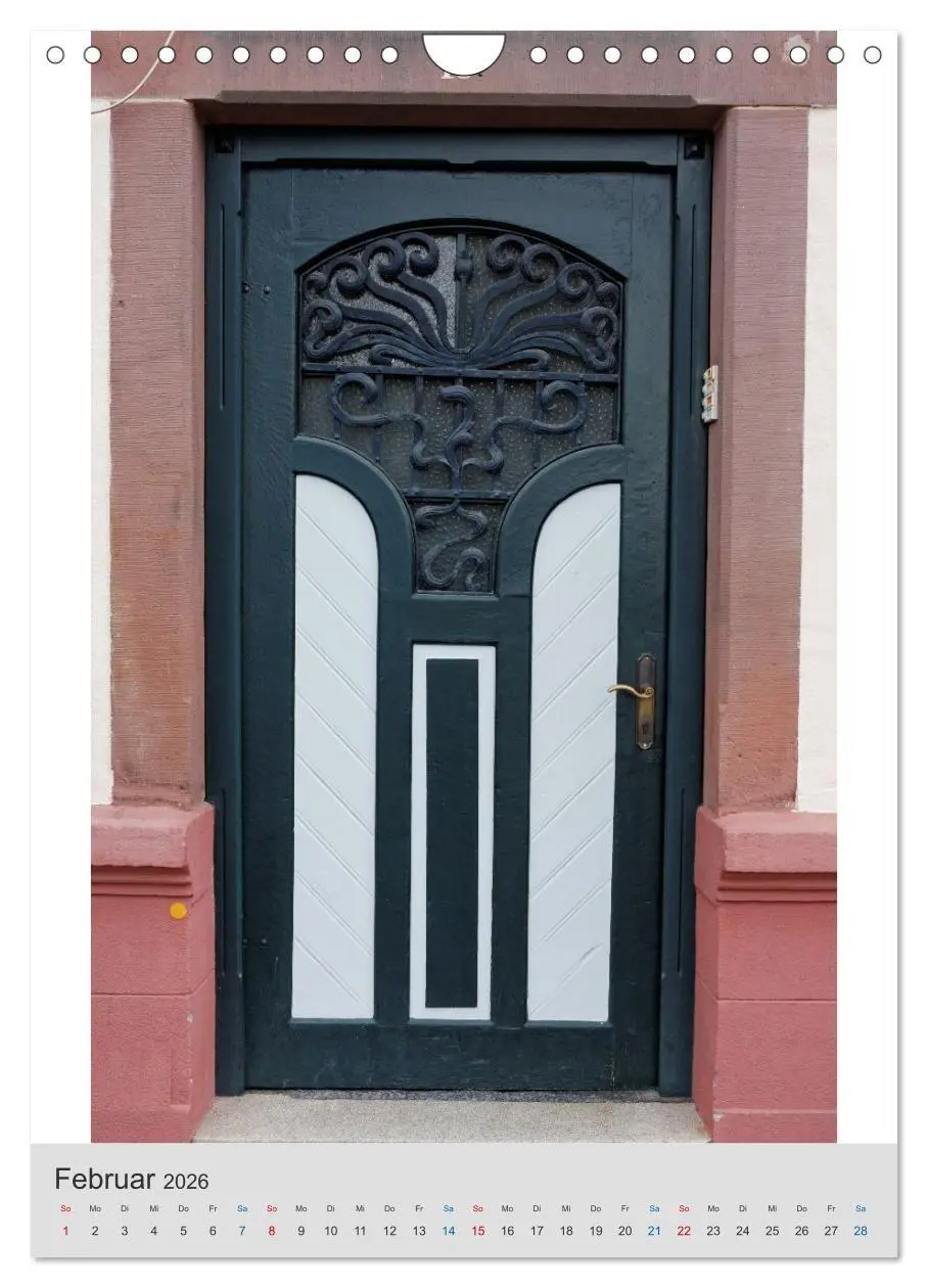 Bild: 9783516690972 | Bad Hersfelder Türen (Wandkalender 2026 DIN A4 hoch), CALVENDO...