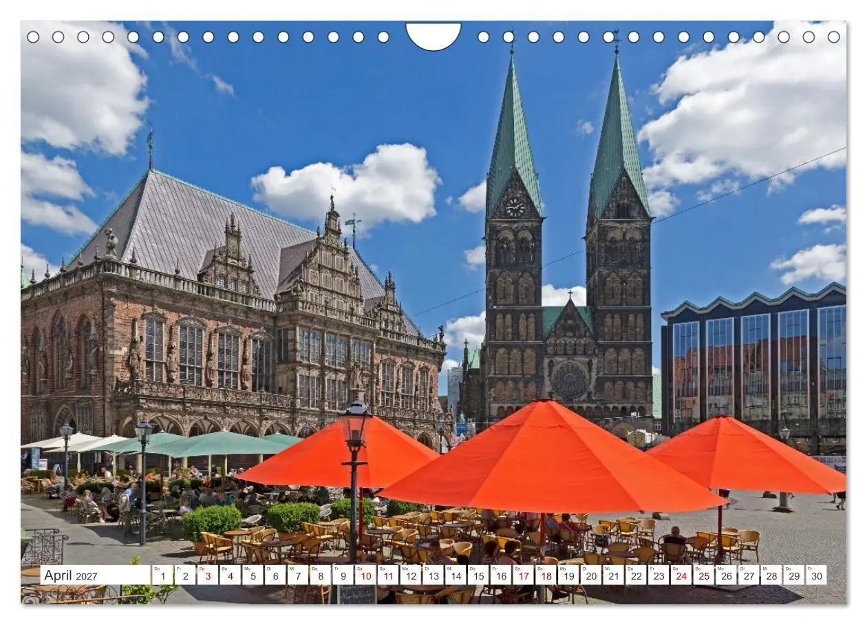Bild: 9783569470972 | Ansichten von Bremen und Bremerhaven (Wandkalender 2027 DIN A4...