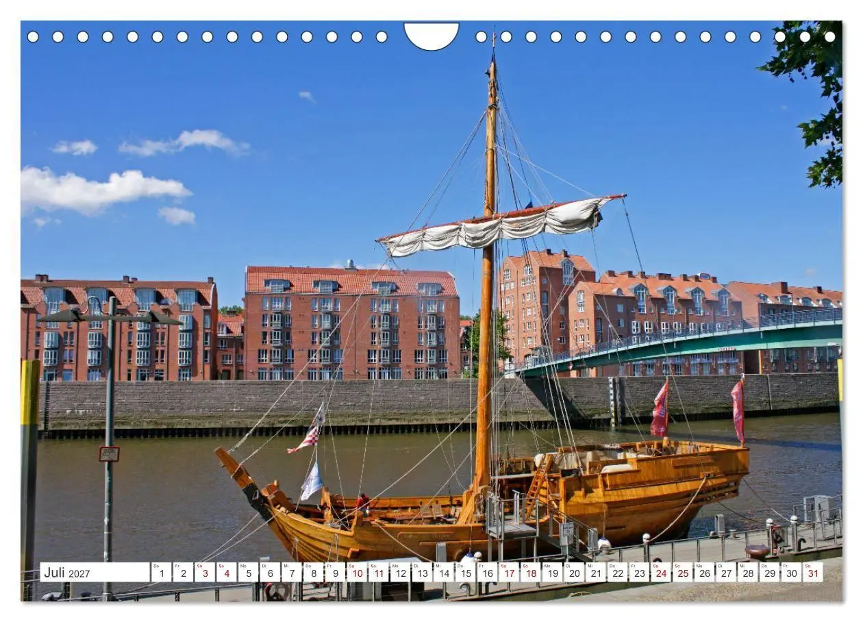 Bild: 9783569470972 | Ansichten von Bremen und Bremerhaven (Wandkalender 2027 DIN A4...