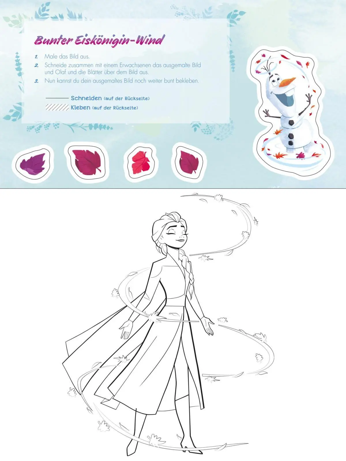 Bild: 9783845130972 | Disney Die Eiskönigin: Große Helden - Kleine Künstler: Mein...