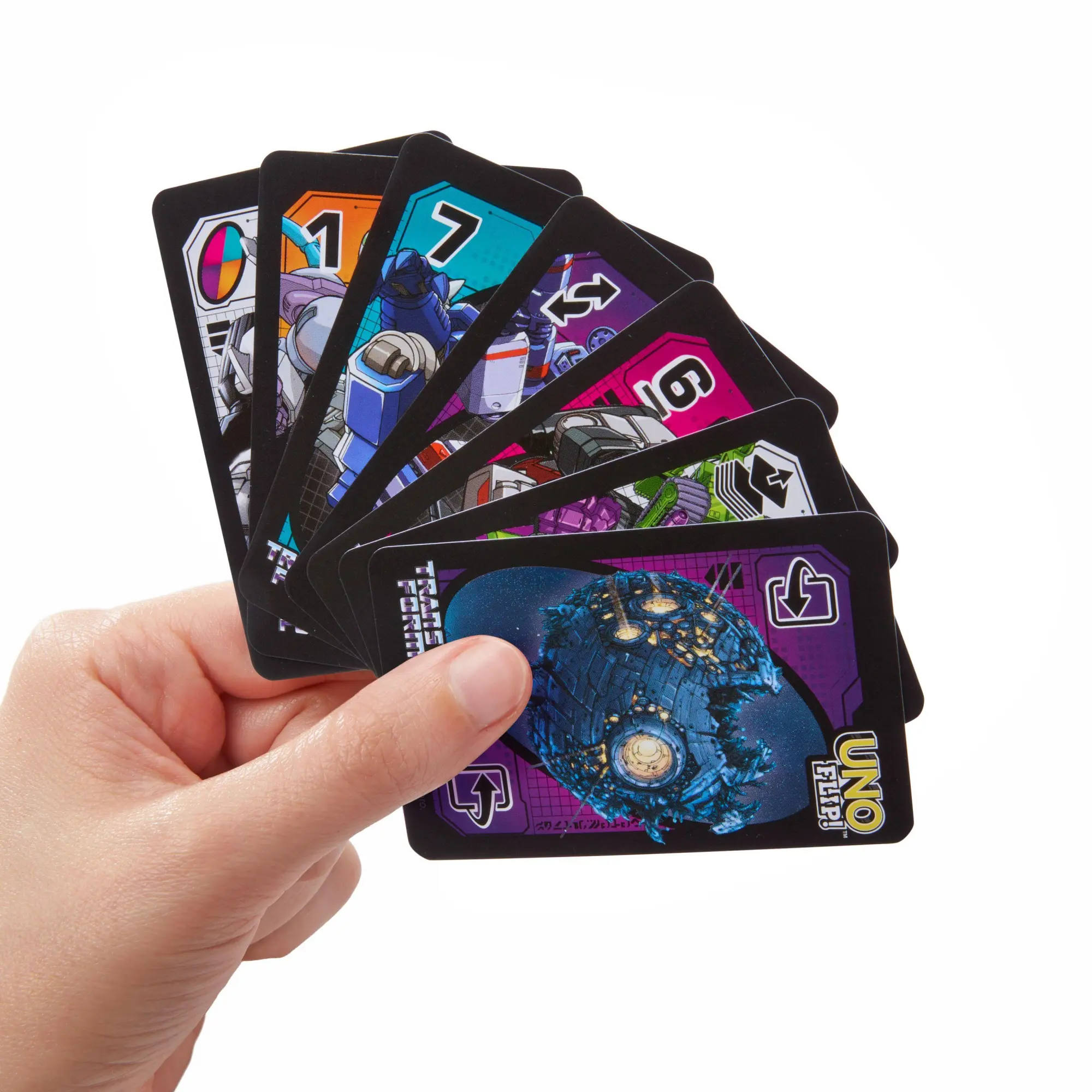 Bild: 194735231072 | UNO Flip! Transformers | Spiel | HXJ49 | Deutsch | 2024 | Mattel GmbH
