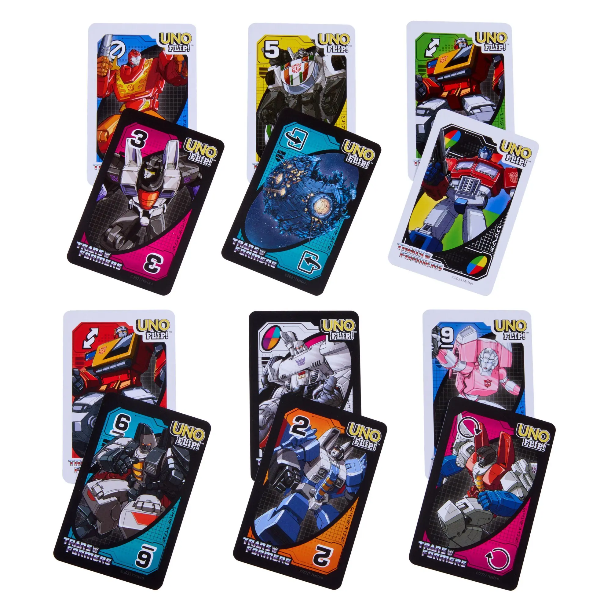 Bild: 194735231072 | UNO Flip! Transformers | Spiel | HXJ49 | Deutsch | 2024 | Mattel GmbH