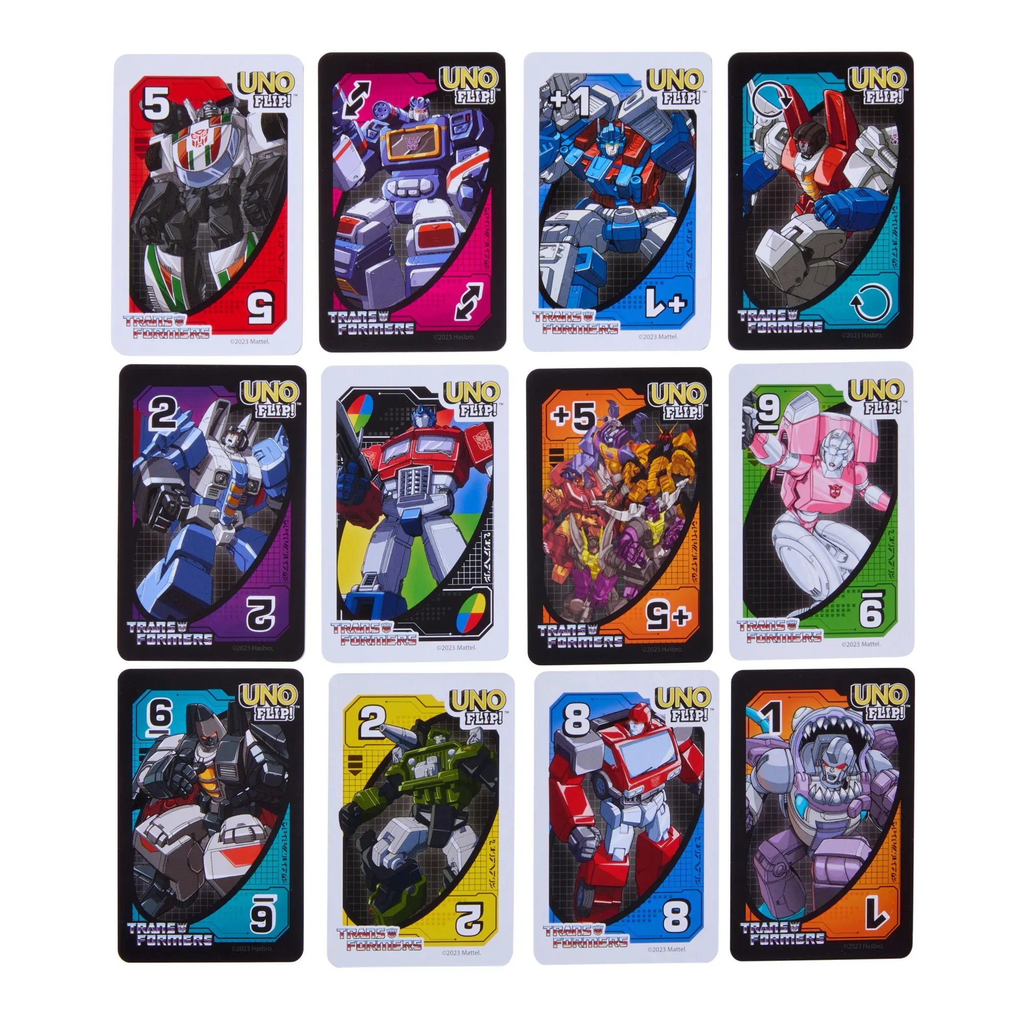 Bild: 194735231072 | UNO Flip! Transformers | Spiel | HXJ49 | Deutsch | 2024 | Mattel GmbH