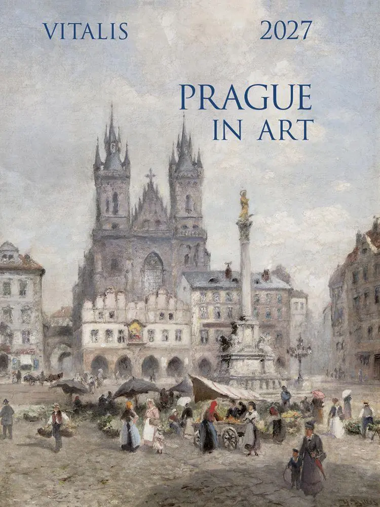 Cover: 8594226441072 | Prague in Art 2027 | Minikalender | Heinrich Hiller (u. a.) | Kalender
