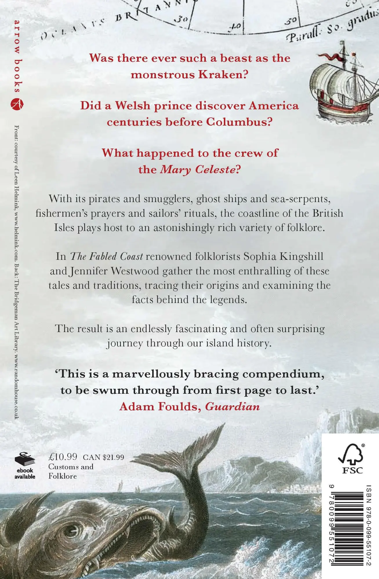 Rückseite: 9780099551072 | The Fabled Coast | Sophia Kingshill (u. a.) | Taschenbuch | Englisch