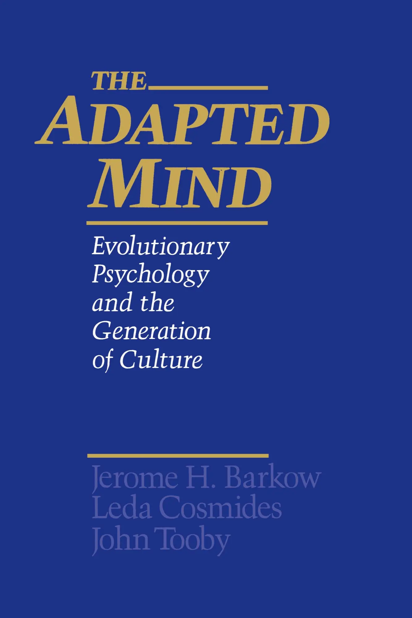 Cover: 9780195101072 | The Adapted Mind | Jerome H. Barkow (u. a.) | Taschenbuch | Englisch