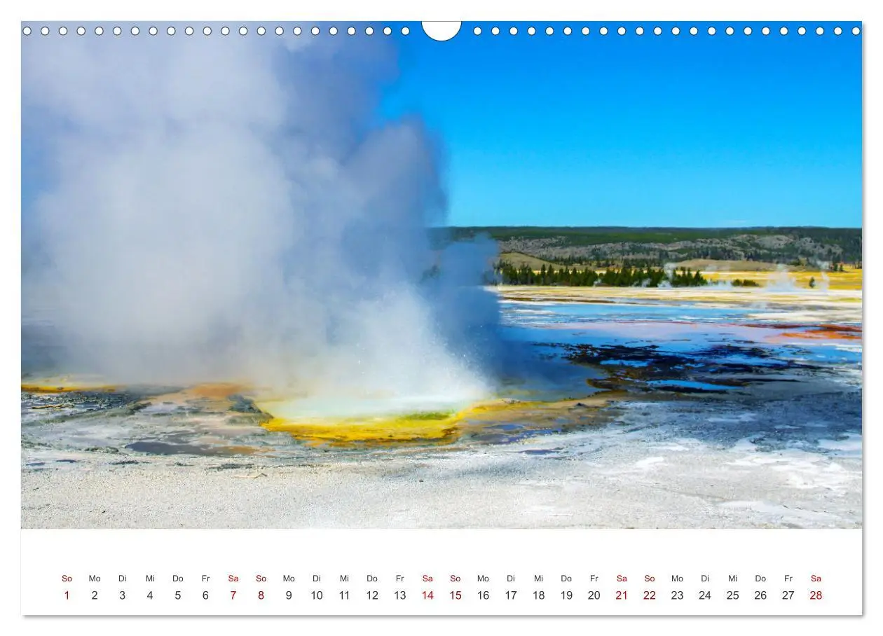Bild: 9783457631072 | Im Farbenspiel des Yellowstone Natl. Park (Wandkalender 2026 DIN A3...