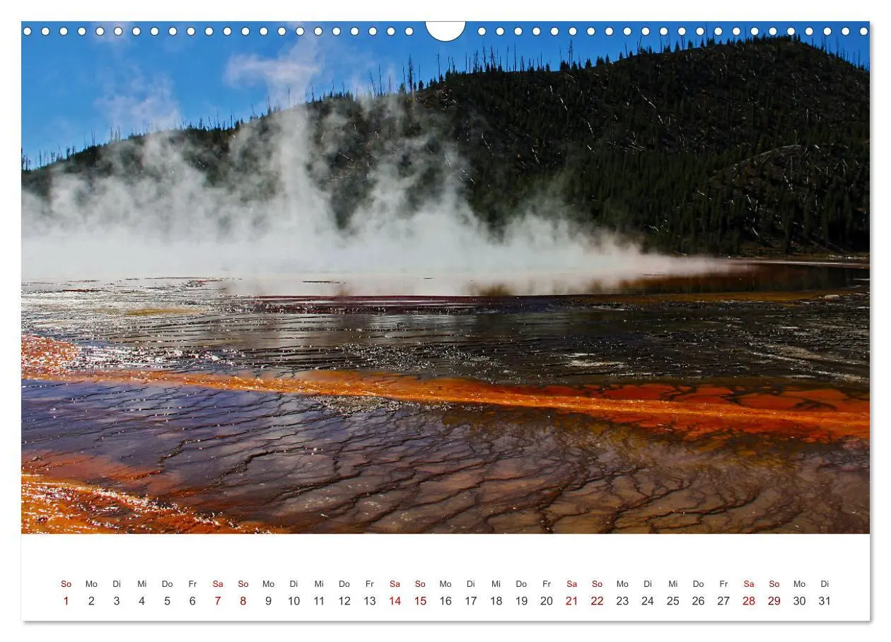 Bild: 9783457631072 | Im Farbenspiel des Yellowstone Natl. Park (Wandkalender 2026 DIN A3...