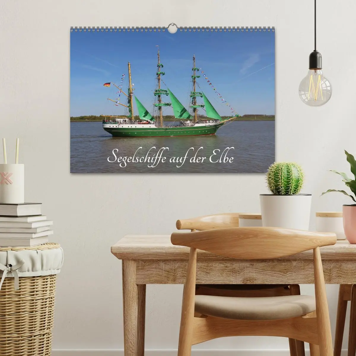 Bild: 9783457871072 | Segelschiffe auf der Elbe (Wandkalender 2026 DIN A3 quer), CALVENDO...