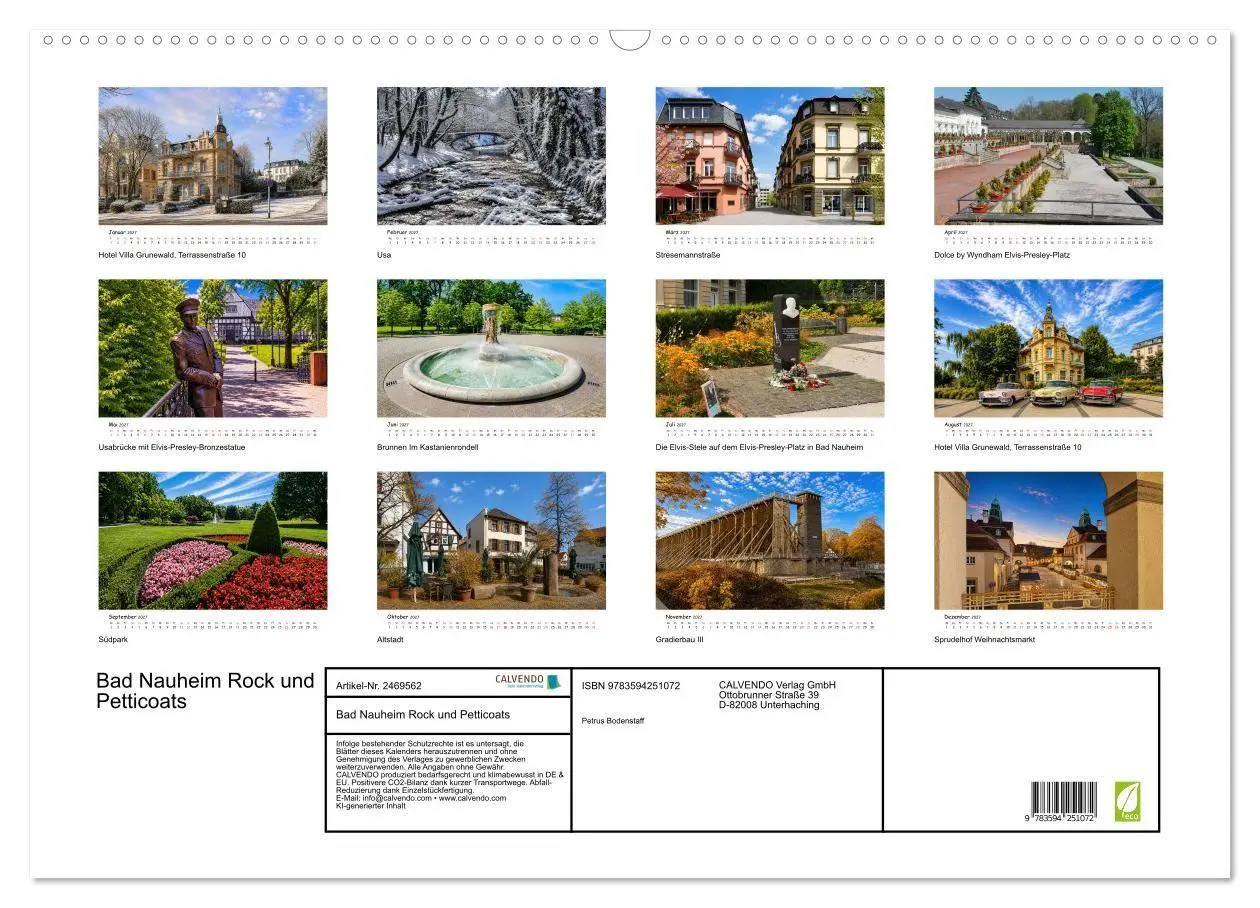 Bild: 9783594251072 | Bad Nauheim Rock und Petticoats (Wandkalender 2027 DIN A2 quer),...
