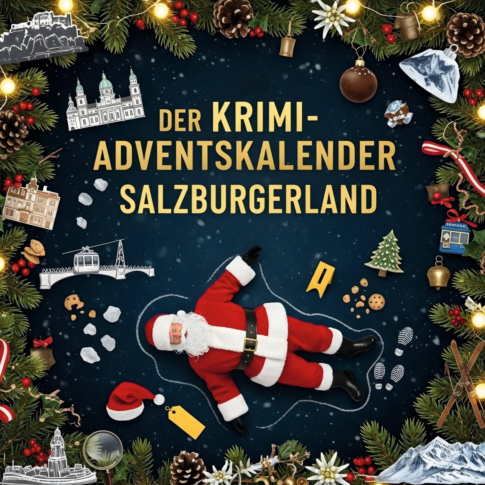 Cover: 9783695301072 | Der Krimi-Adventskalender Salzburgerland | Mordsverdächtig in 24 Akten